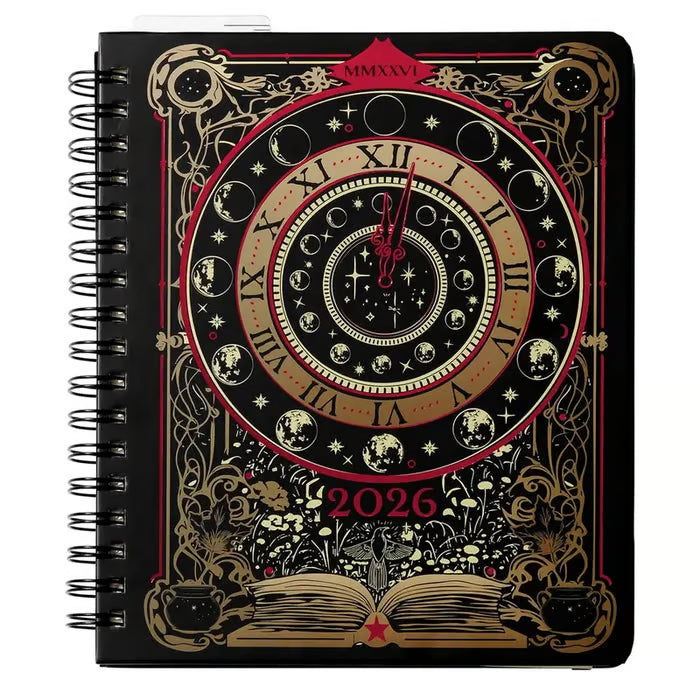 💥Limited Inventory Available! 📚🧙♀️Waiting for the Night 2026 Weekly Planner🧹HARDCOVER BOOK