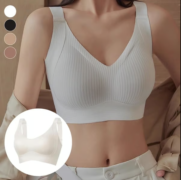 ๐Last Day Buy 1 Get 3 Packs ๐ฅ Super firming bra | Wire-free push-up bra ๐ No more sagging breasts