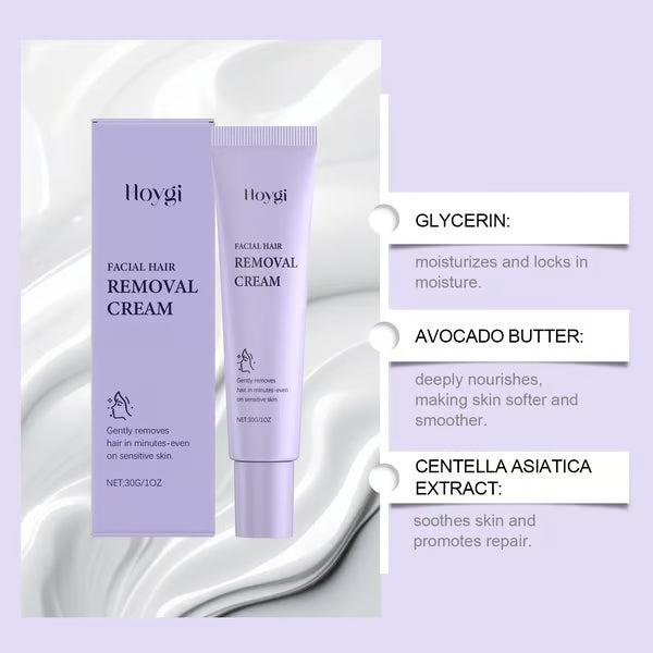 🔥Gentle and Painless Facial Hair Removal Cream