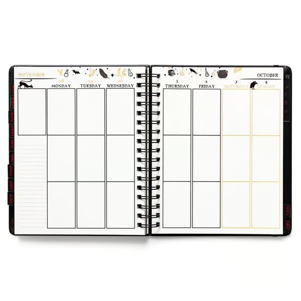 💥Limited Inventory Available! 📚🧙♀️Waiting for the Night 2026 Weekly Planner🧹HARDCOVER BOOK