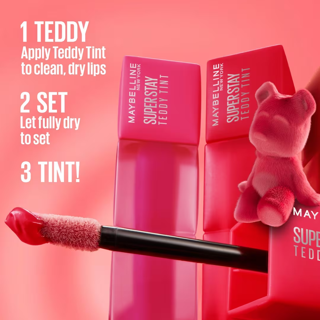 Maybelline Super Stay Teddy Tint Long Lasting Matte Lip Tint