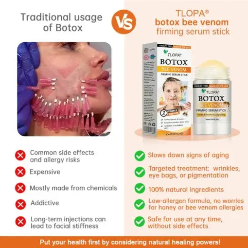 🐝🏅Flysmus™ Botox Bee Venom Firming Serum Stick-(Made and Shipped from Australia)-LAST DAY 70% OFF