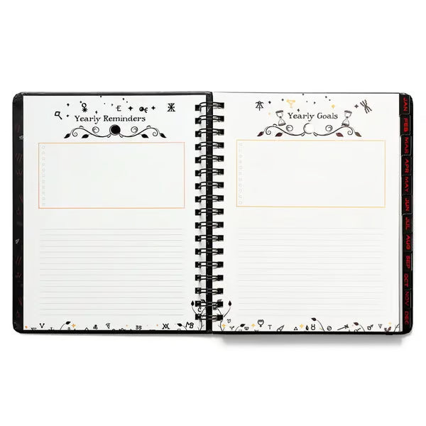 💥Limited Inventory Available! 📚🧙♀️Waiting for the Night 2026 Weekly Planner🧹HARDCOVER BOOK