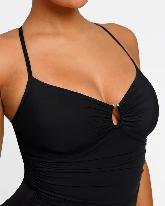 🩱Smart Sculpt U-Ring Cut Out Tummy Control Shaping Swimsuit