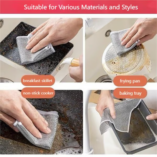 đ„Multipurpose Thread Miracle Cleaning Cloths