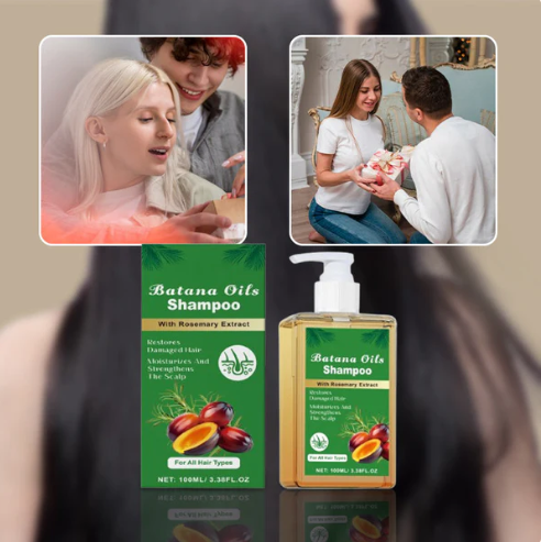 Batana Oil Shampoo with Rosemary Extract