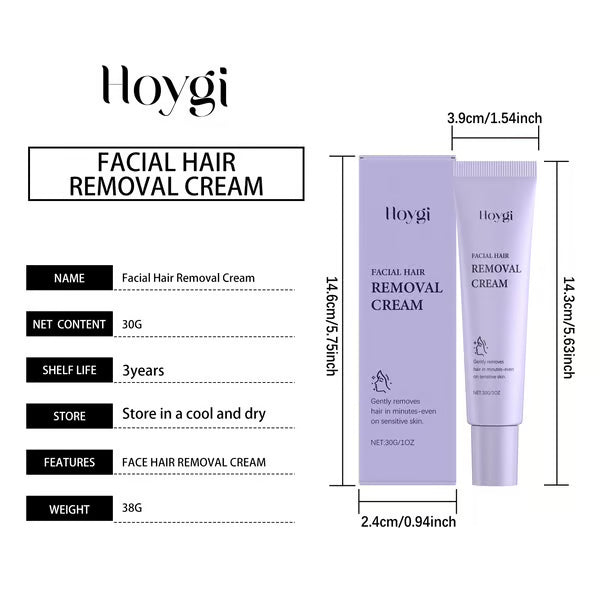 🔥Gentle and Painless Facial Hair Removal Cream