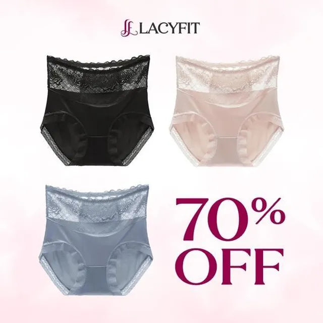 LacyFit - 💖Last Day Shipping Cost 1$✨⛱️ - Silky Comfort High Waist Hiplift Panties