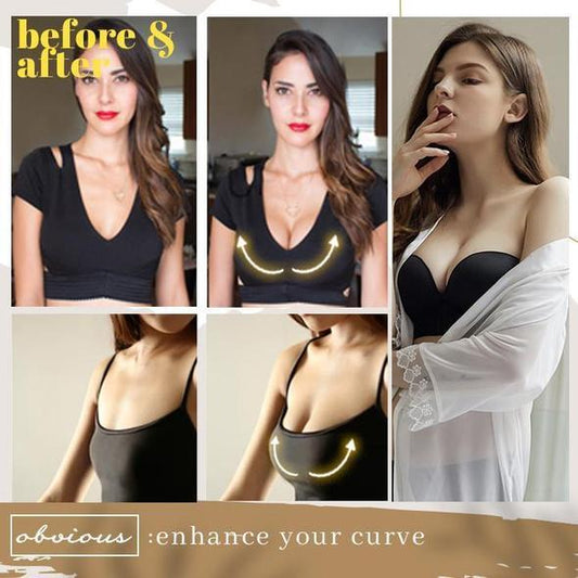SUMMER SALE INVISIBLE STRAPLESS SUPER PUSH UP BRA