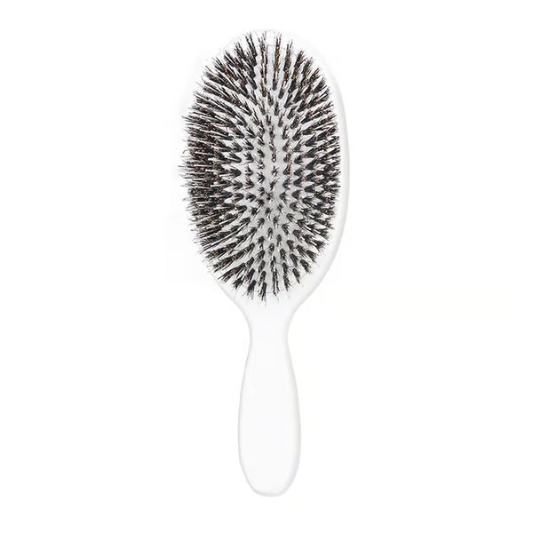 Bestselling 5x Sold Out Paddle Brush - Smoother, Stronger, Shinier Hair | Boar + Nylon Bristles with Microsphere Massage Tips