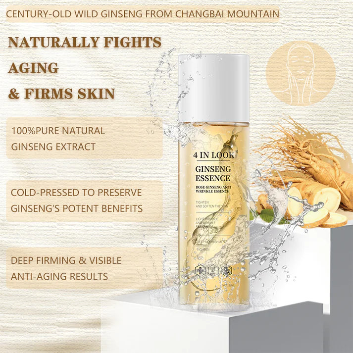 Natural Ginseng Anti-Aging Hydrating Essence Water – 100% Wild Ginseng from Himalayas