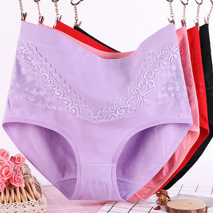 🔥High Waist Cotton Hygroscopic Underwear