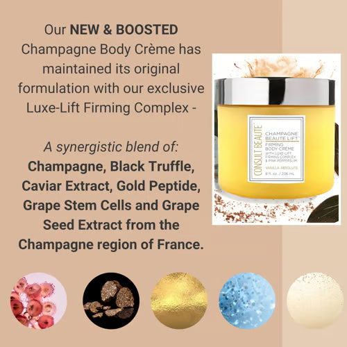 🔥Last day discount 49% off Consult Beaute Champagne Beaute Lifting and Firming Body Cream