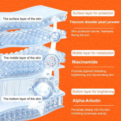 Five vitamin C tone up cream