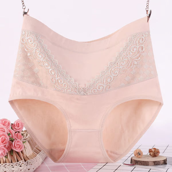 🔥High Waist Cotton Hygroscopic Underwear