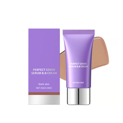 🏆 50K+ SOLD! – Almost Gone💥✨Perfect Cover Serum BB Cream🎁Free Concealer Brush