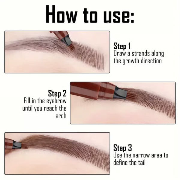 🔥BUY 1 GET 1 FREE 🔥2026 Upgraded Natural Brows Eyebrow Pen