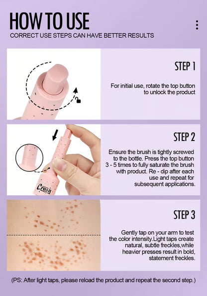 🔥faux freckle stamp - natural-looking🔥