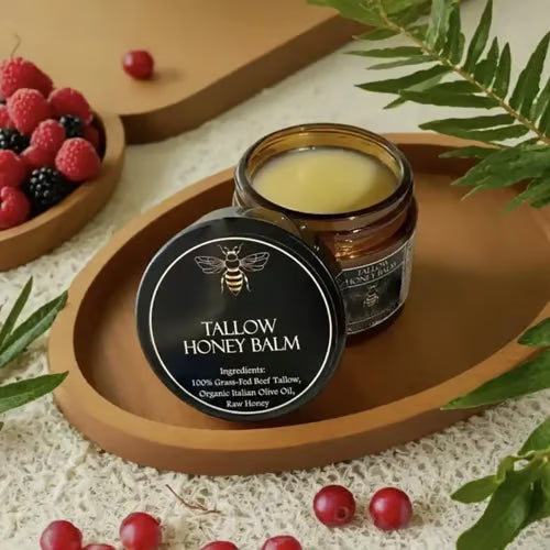 🔥Buy 1 Get 1 Free🔥|Organic Grass-Fed Beef Tallow Balm with Raw Honey