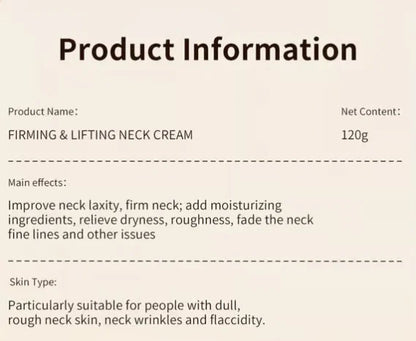 🍃 Neck Firming Cream