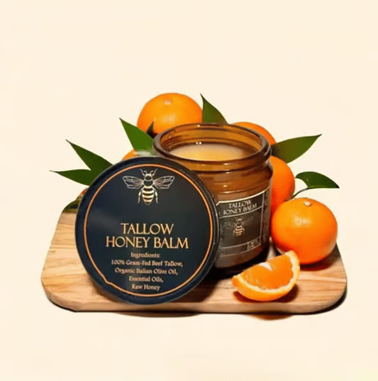 🔥Buy 1 Get 1 Free🔥|Organic Grass-Fed Beef Tallow Balm with Raw Honey