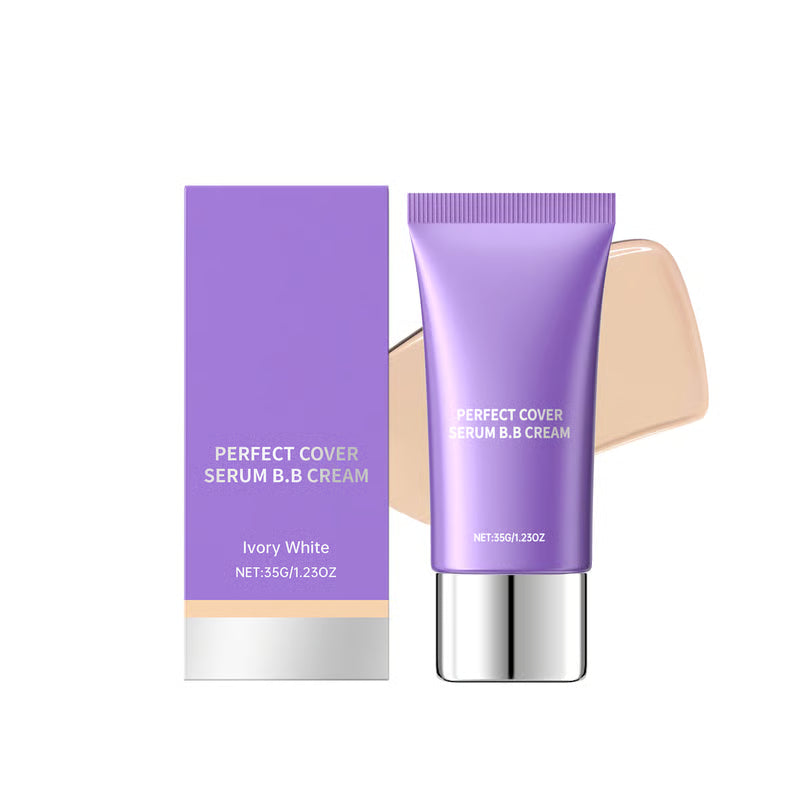 🏆 50K+ SOLD! – Almost Gone💥✨Perfect Cover Serum BB Cream🎁Free Concealer Brush
