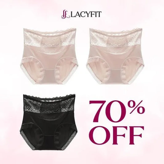 LacyFit - 💖Last Day Shipping Cost 1$✨⛱️ - Silky Comfort High Waist Hiplift Panties
