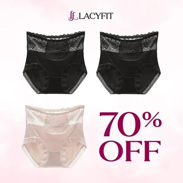 LacyFit - 💖Last Day Shipping Cost 1$✨⛱️ - Silky Comfort High Waist Hiplift Panties