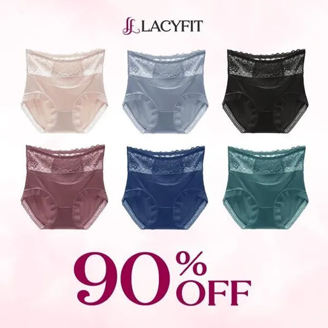 LacyFit - 💖Last Day Shipping Cost 1$✨⛱️ - Silky Comfort High Waist Hiplift Panties